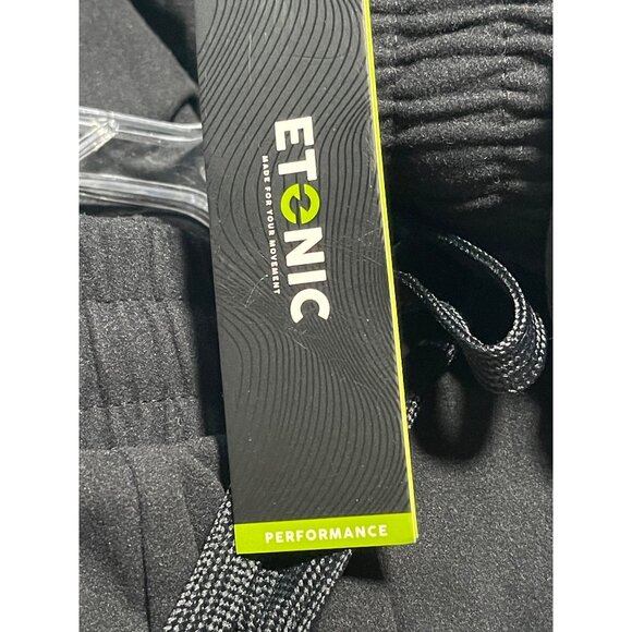 Etonic Mens Brushed Knit Jogger Pants Black Size M Performance Activewear - Picture 8 of 8